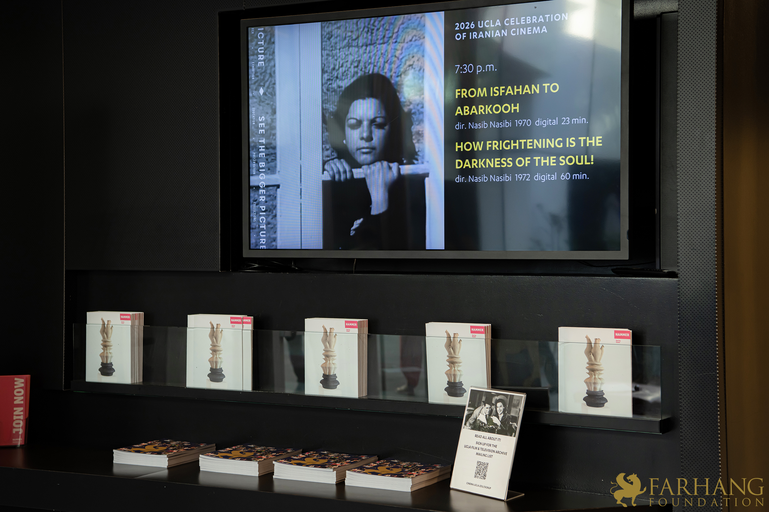 Cinema-ye Azad programme at UCLA Film & Television Archive, June 2026.