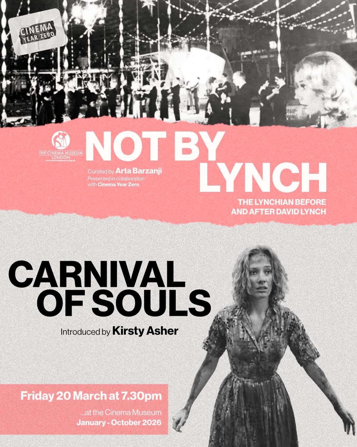 Not By Lynch event poster for Carnival of Souls.